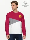 Мужской лонгслив базовый / AS Roma | Red Design 21/22