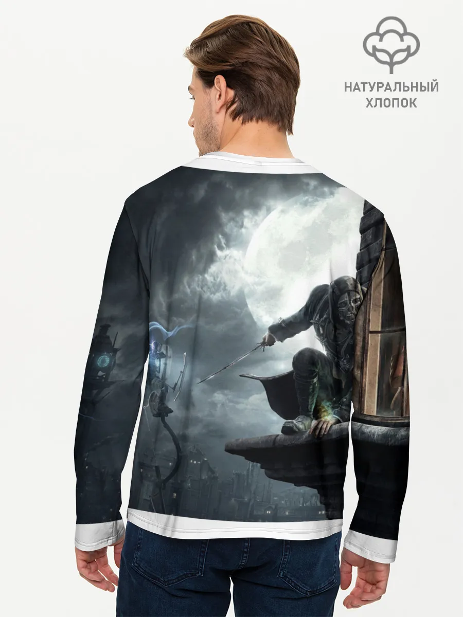 Мужской лонгслив базовый / Dishonored