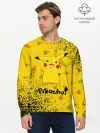 Мужской лонгслив базовый / ПИКАЧУ / PIKACHU