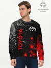 Мужской лонгслив базовый / TOYOTA / ТОЙОТА