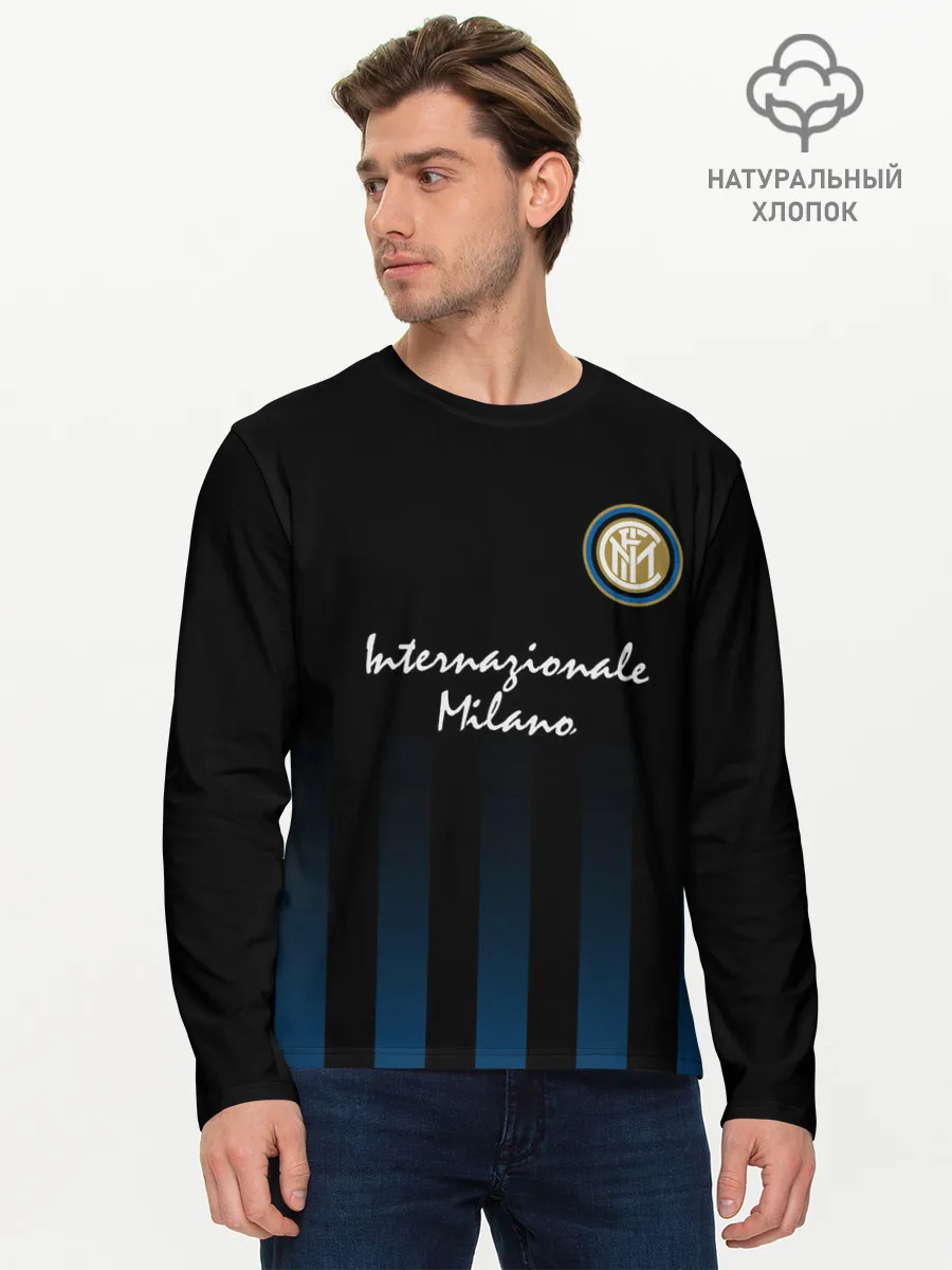 Мужской лонгслив базовый / ИНТЕР