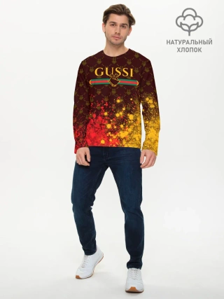 Мужской лонгслив базовый / GUSSI / ГУСИ