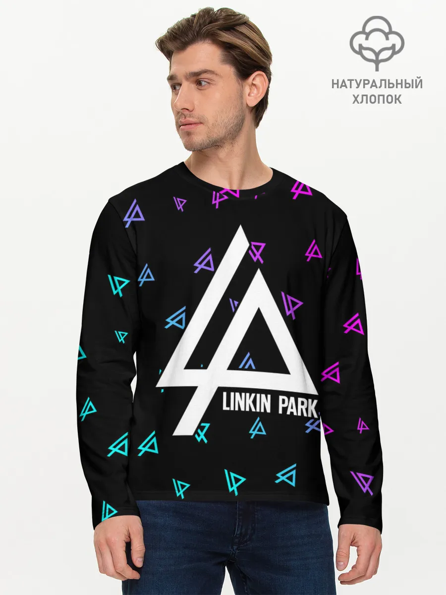 Мужской лонгслив базовый / LINKIN PARK / ЛИНКИН ПАРК