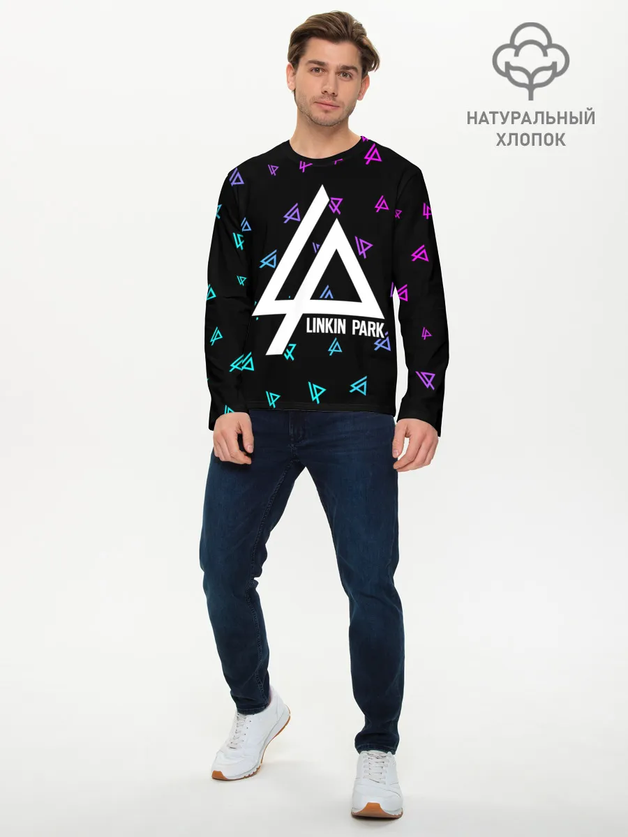Мужской лонгслив базовый / LINKIN PARK / ЛИНКИН ПАРК