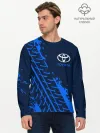 Мужской лонгслив базовый / TOYOTA / ТОЙОТА