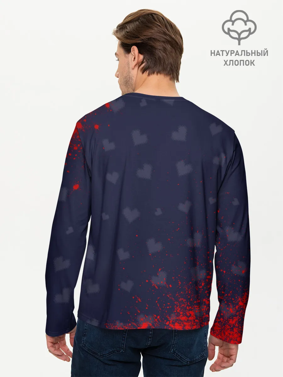 Мужской лонгслив базовый / UNDERTALE / АНДЕРТЕЙЛ