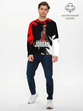 Мужской лонгслив базовый / MICHAEL JORDAN
