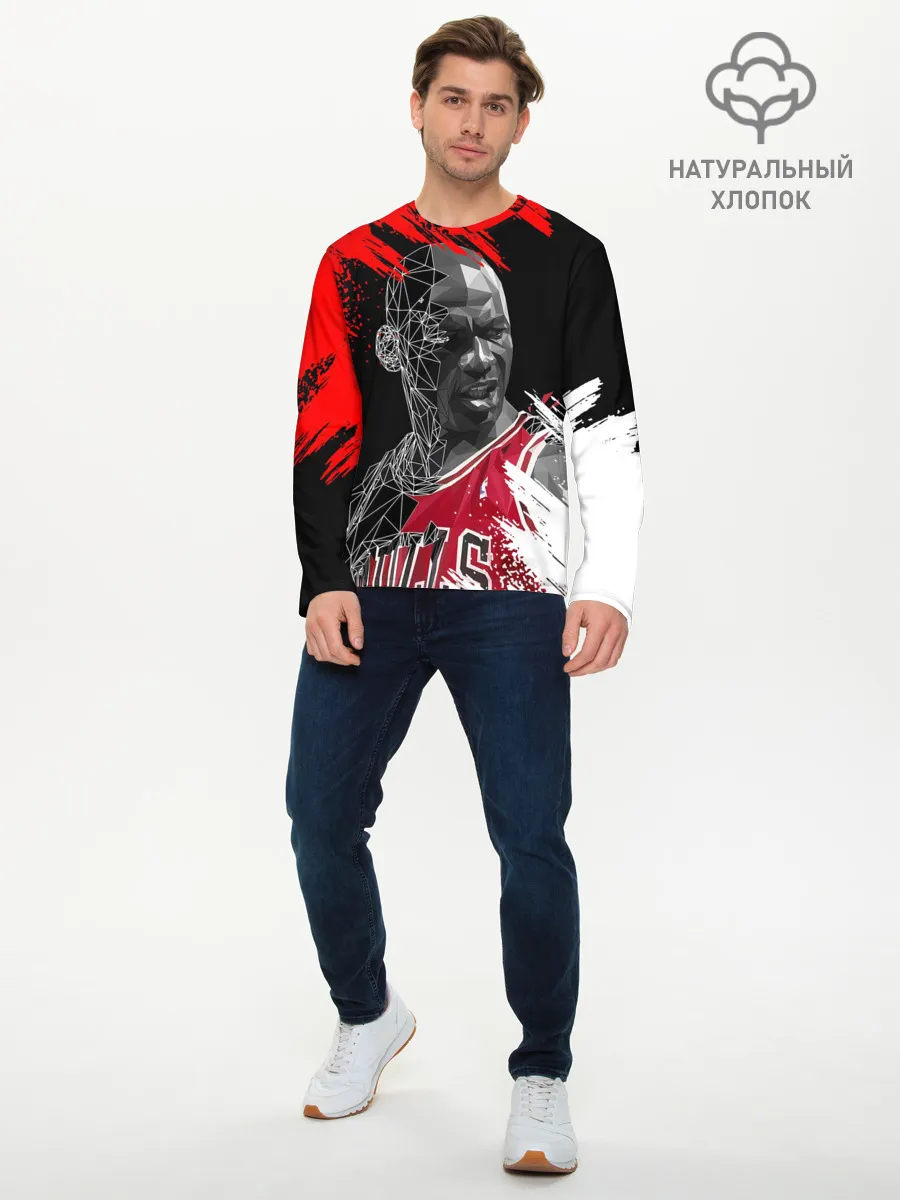 Мужской лонгслив базовый / MICHAEL JORDAN