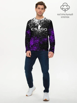 Мужской лонгслив базовый / CS GO