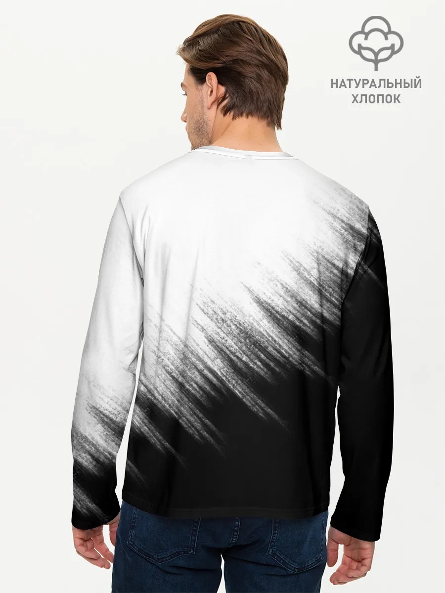 Мужской лонгслив базовый / nirvana