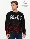 Мужской лонгслив базовый / AC DС
