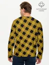Мужской лонгслив базовый / Шотландка