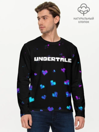 Мужской лонгслив базовый / UNDERTALE / АНДЕРТЕЙЛ