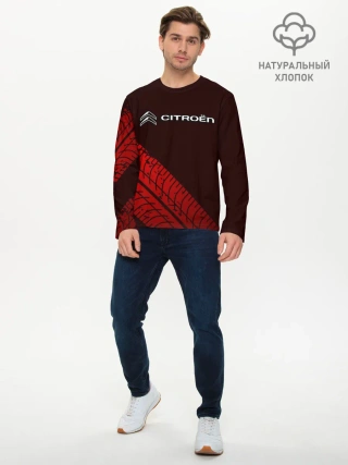 Мужской лонгслив базовый / CITROEN