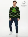 Мужской лонгслив базовый / Frog Pepe