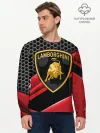 Мужской лонгслив базовый / Lamborghini