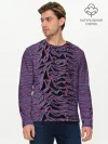 Мужской лонгслив базовый / Joy Division Glitch