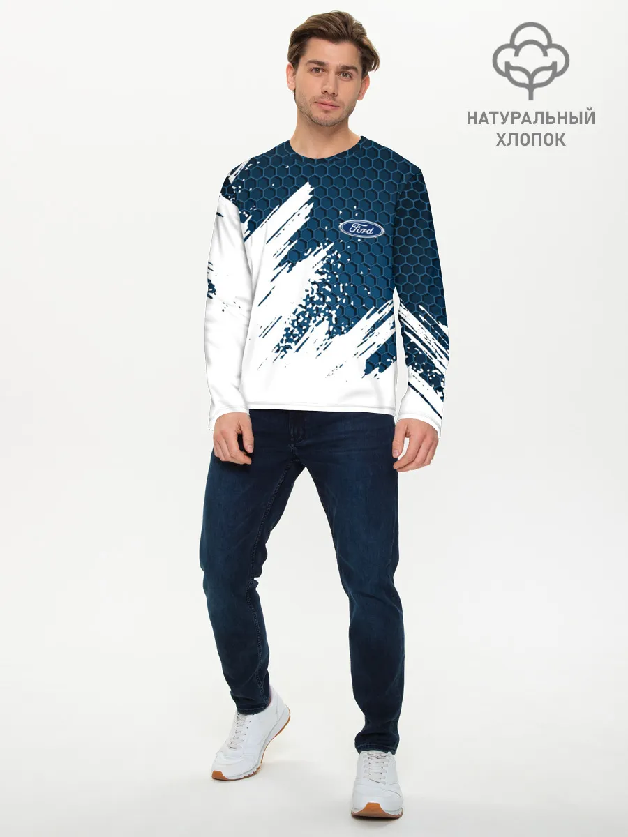 Мужской лонгслив базовый / FORD