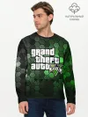 Мужской лонгслив базовый / GTA 5 / ГТА 5