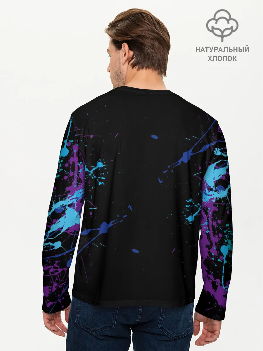 Мужской лонгслив базовый / MARSHMELLO