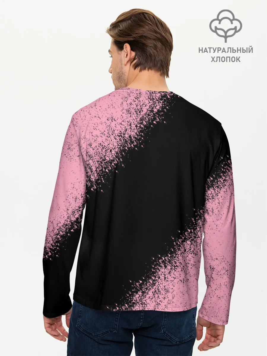 Мужской лонгслив базовый / Авокадо