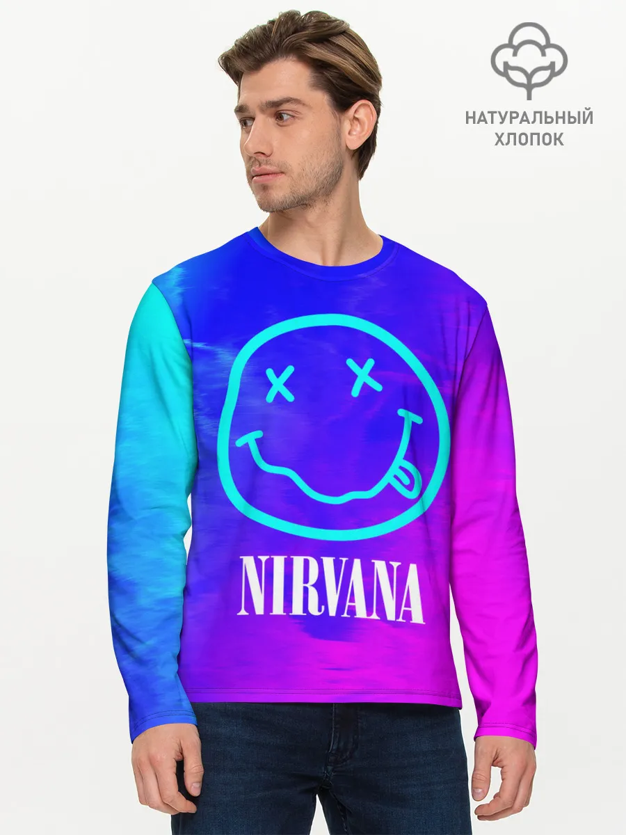 Мужской лонгслив базовый / NIRVANA / НИРВАНА