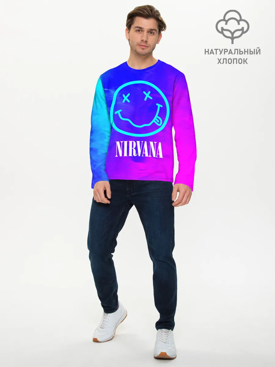 Мужской лонгслив базовый / NIRVANA / НИРВАНА