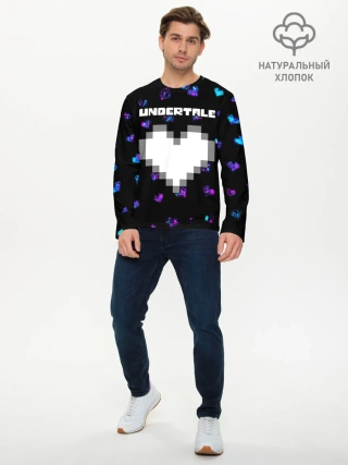 Мужской лонгслив базовый / UNDERTALE / АНДЕРТЕЙЛ