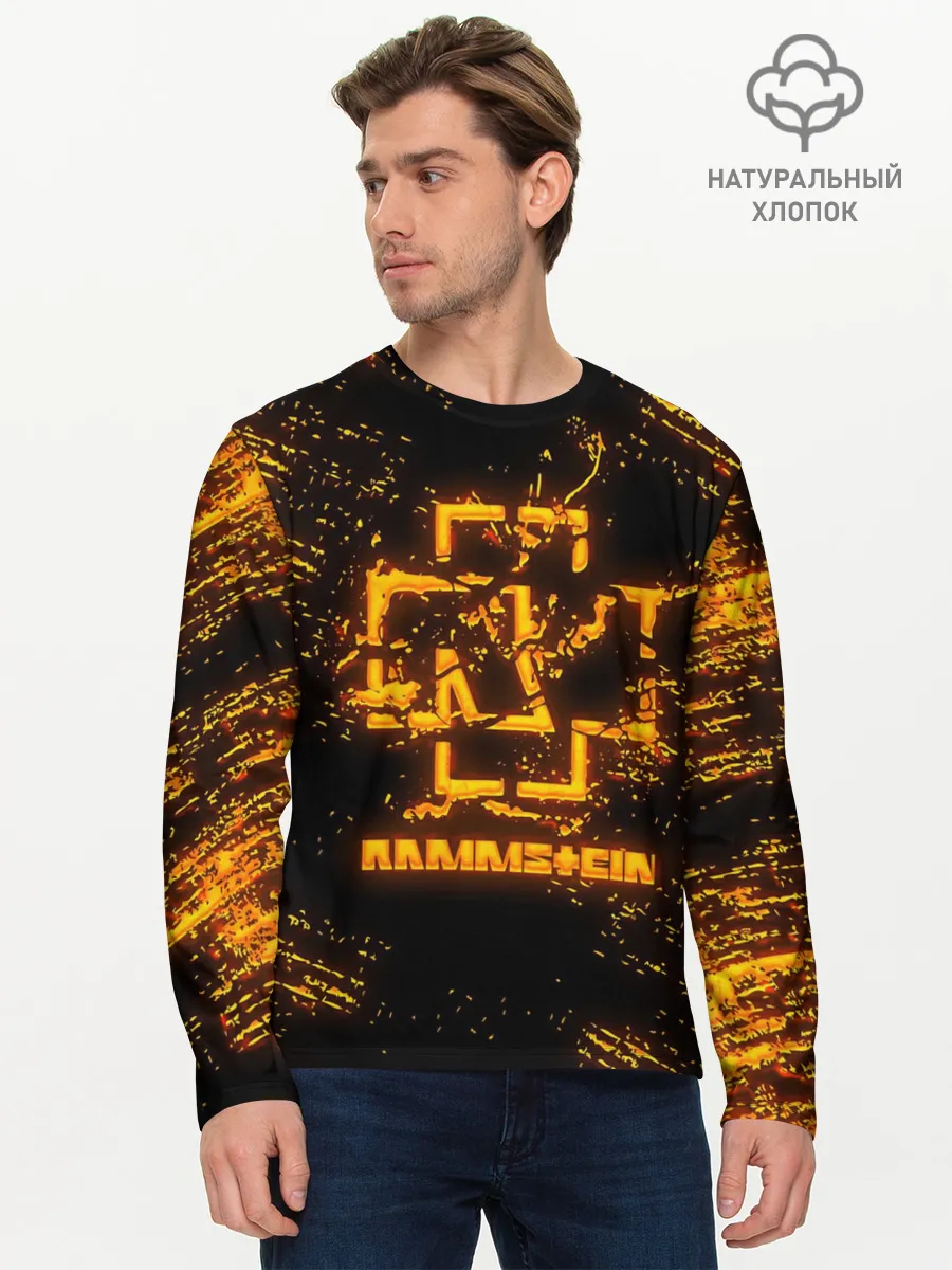 Мужской лонгслив базовый / RAMMSTEIN