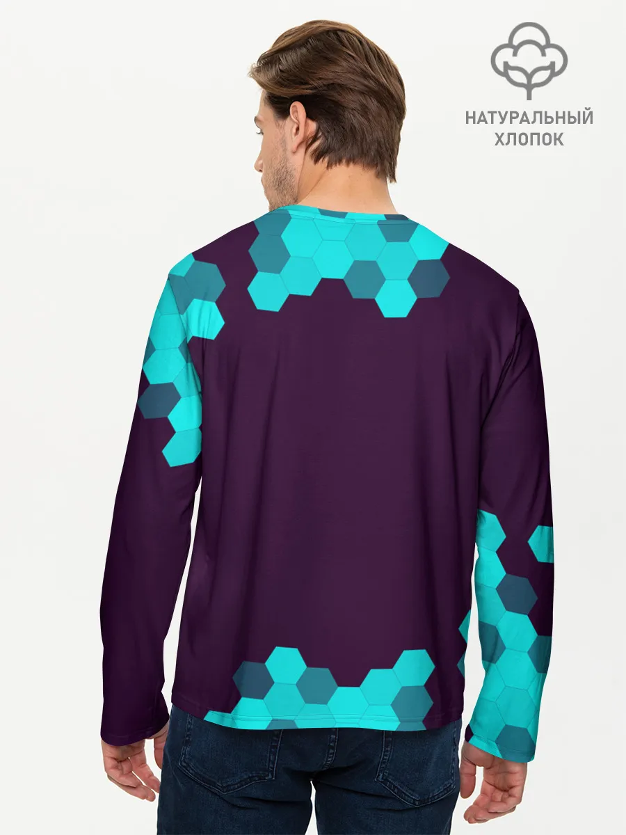 Мужской лонгслив базовый / WARFRAME / ВАРФРЕЙМ