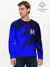 Мужской лонгслив базовый / HONDA