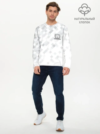 Мужской лонгслив базовый / HONDA