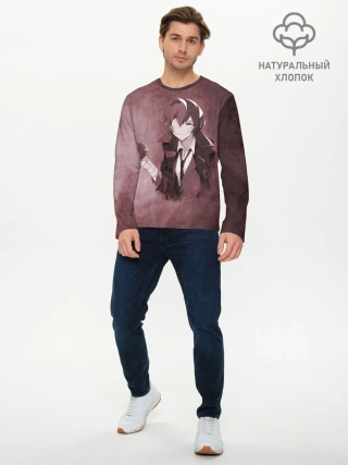 Мужской лонгслив базовый / Дазай