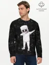 Мужской лонгслив базовый / MARSHMELLO