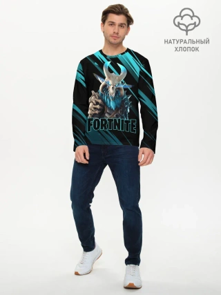 Мужской лонгслив базовый / Fortnite | Фортнайт