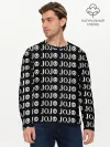 Мужской лонгслив базовый / JOJOJOJOJOJOJOJOJ BLACK