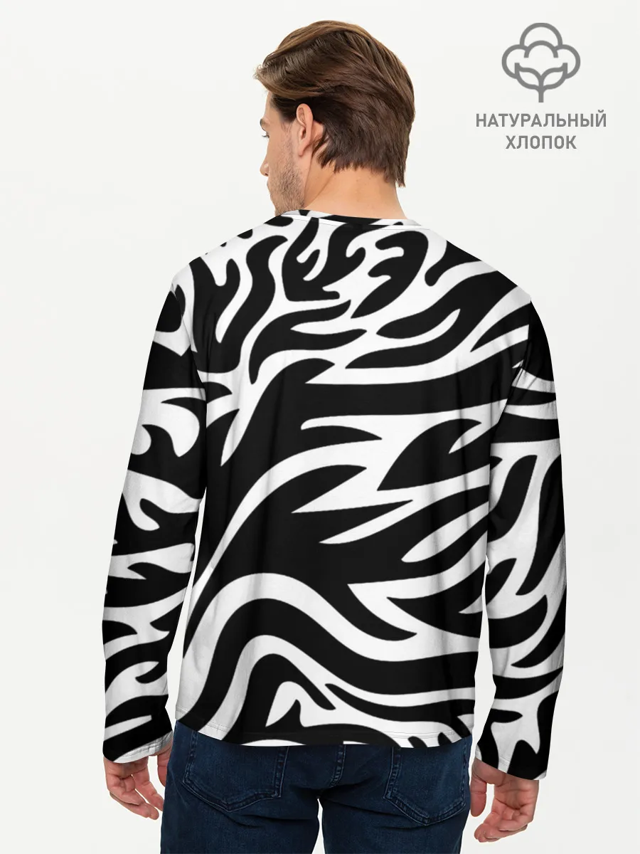 Мужской лонгслив базовый / Fortnite | Panda