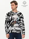 Мужской лонгслив базовый / Fortnite | Panda