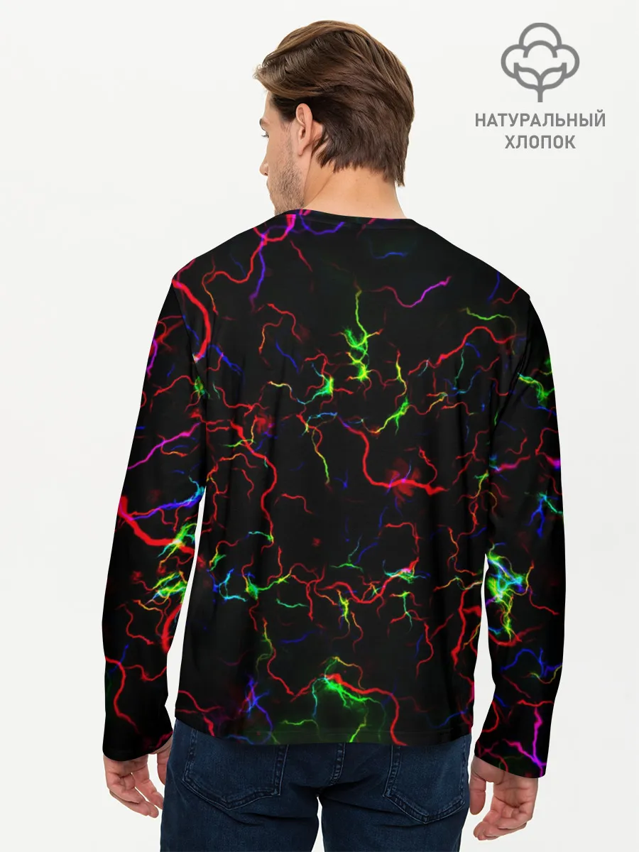 Мужской лонгслив базовый / Соник | Sonic