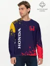Мужской лонгслив базовый / HONDA / ХОНДА