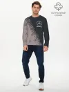 Мужской лонгслив базовый / MERCEDES / МЕРСЕДЕС