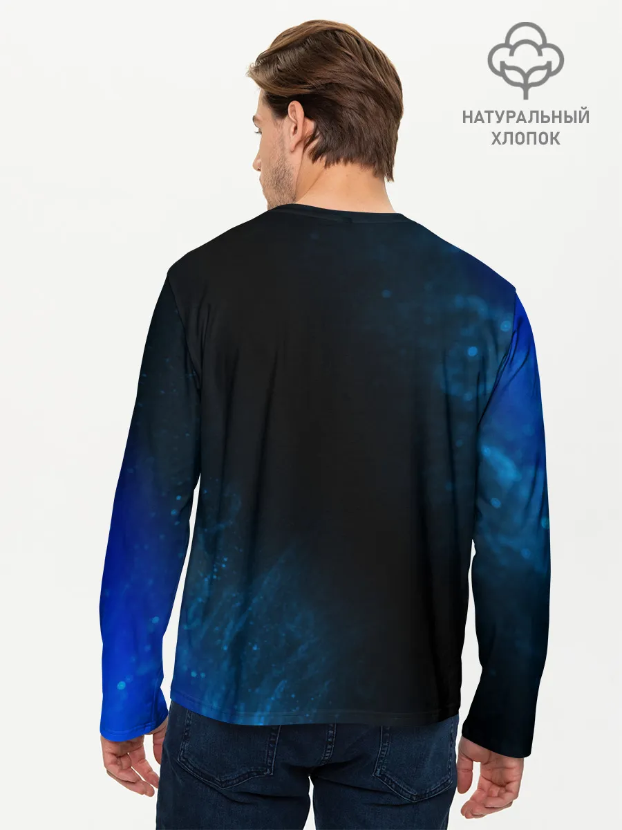 Мужской лонгслив базовый / RUSSIA / РОССИЯ