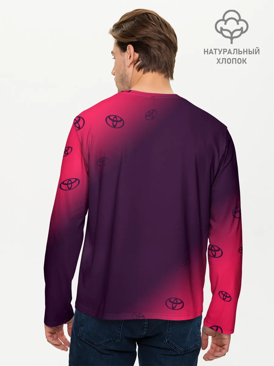 Мужской лонгслив базовый / TOYOTA / ТОЙОТА