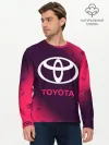 Мужской лонгслив базовый / TOYOTA / ТОЙОТА