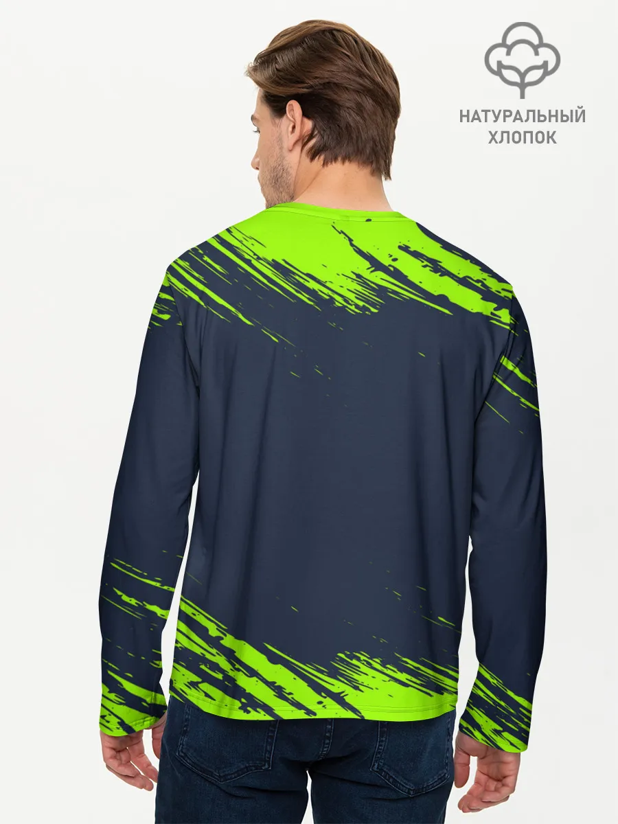 Мужской лонгслив базовый / WARFRAME / ВАРФРЕЙМ