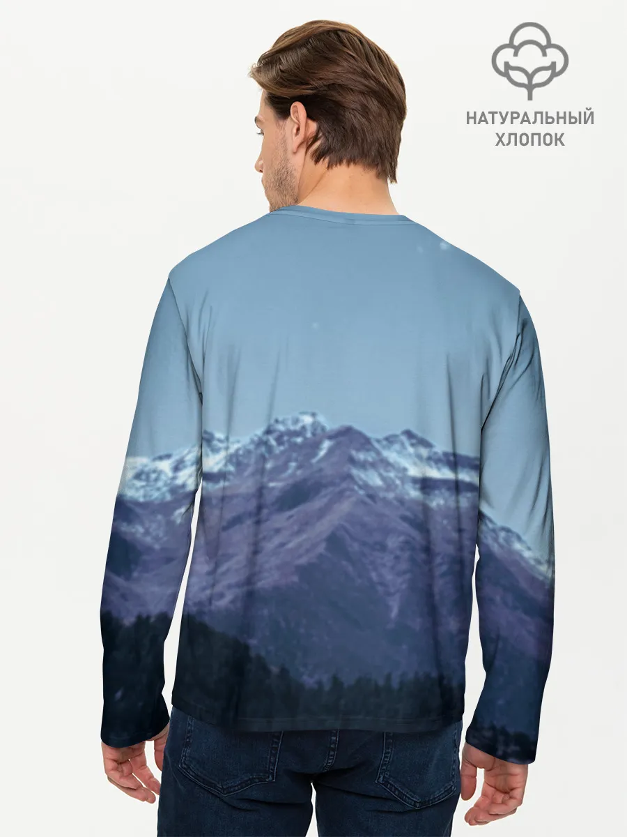 Мужской лонгслив базовый / Рафталия