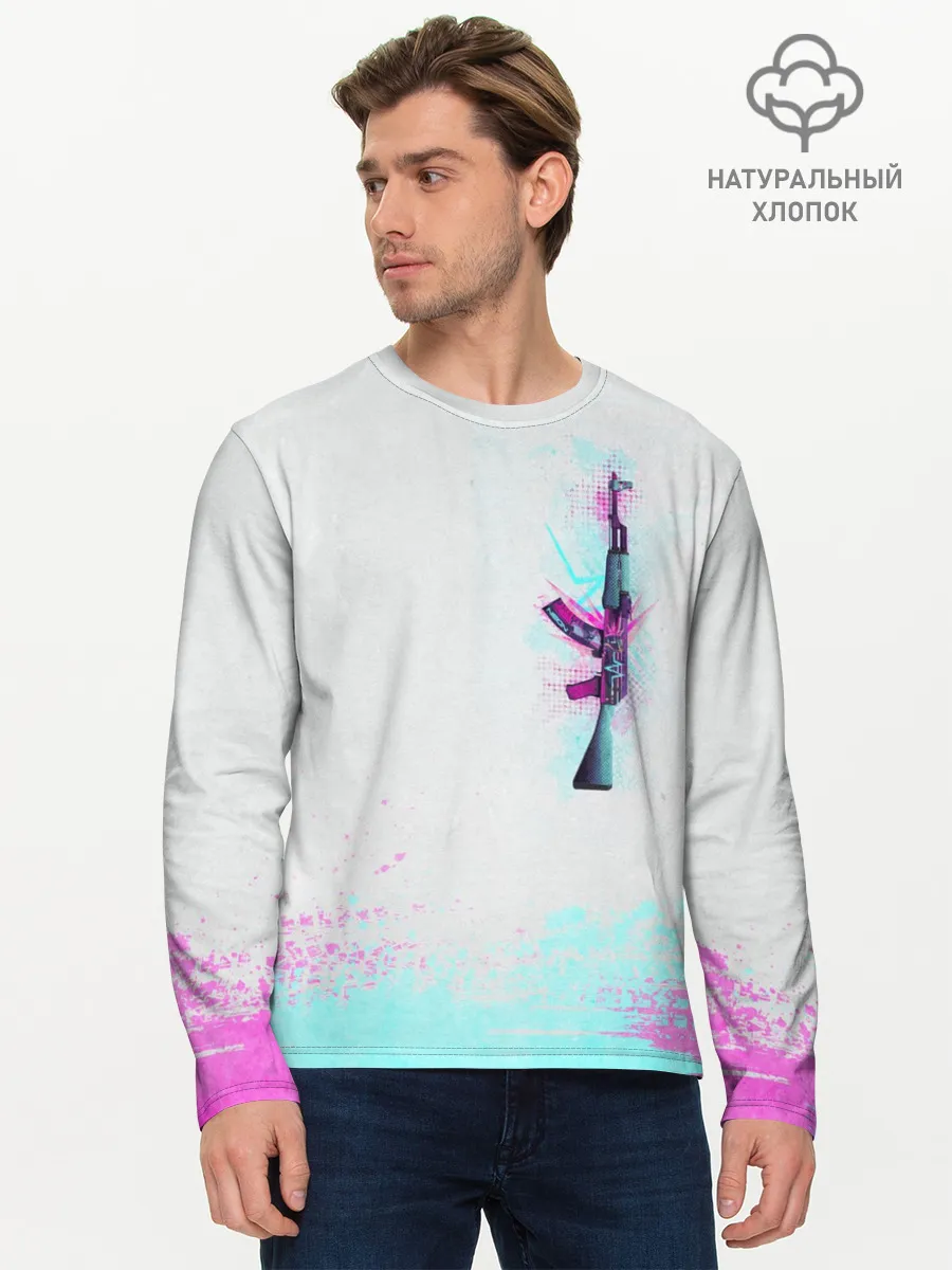Мужской лонгслив базовый / Countre Strike weapon