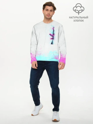 Мужской лонгслив базовый / Countre Strike weapon