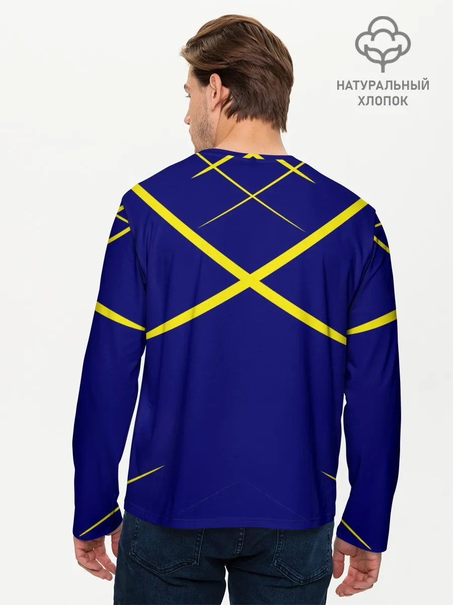 Мужской лонгслив базовый / ЦСКА