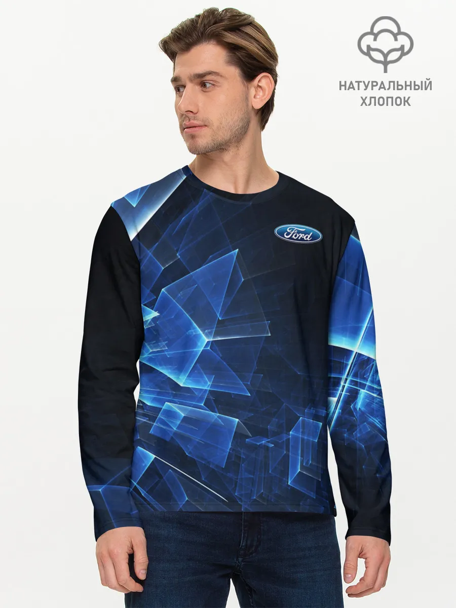 Мужской лонгслив базовый / Ford